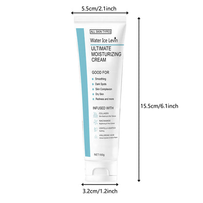 All-Purpose Moisturizing and Repairing Cream, Centella Asiatica + 5% Niacinamide, Collagen Synergistically Works for Long-Lasting Effects, Fine Skin Texture, Deep Hydration, and Improvement of Dullness