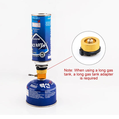 Widesea Camping Stove Propane Refill Adapter Gas Burner Gas Filling Butane Cylinder Tank LPG Saver Camping Equipment