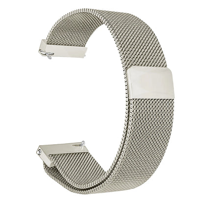 20/22mm Magnetic Milanese Strap for Samsung Galaxy Watch 7 6 5 4 40 44mm Gear S3 Stainless Steel Band for Huawei 4 GT3 Bracelet