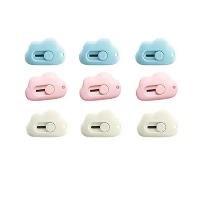 Cute Rabbit Cloud Color Mini Portable Practical Knife Paper Cutting Machine Paper Cutting Machine Razor Blade Office Stationery