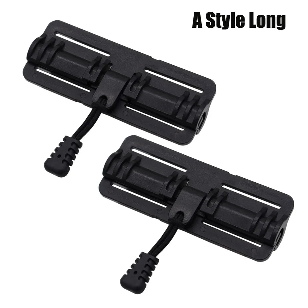1 Pair Tactical Vest Quick Release Buckle Rapid Open Connector Shoulder Webbing Cummerbund for Hunting Vest Accessory