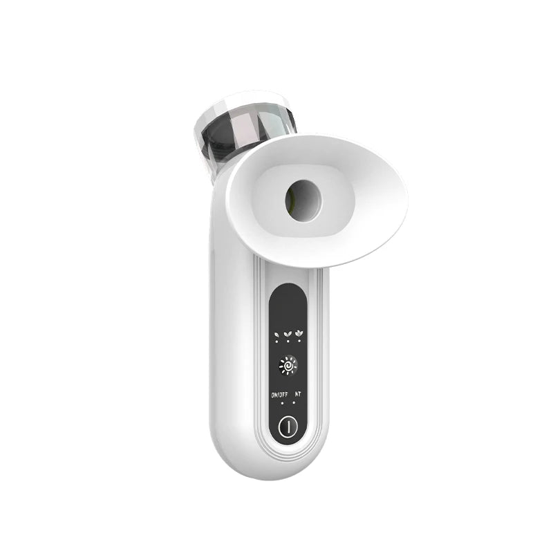 2 in 1 Protable Eye Mist Steam Sprayer Mini Eye Moisturizing Cleaning Soothing Steamer for Dry Tired Eyes and Facial Skin Care