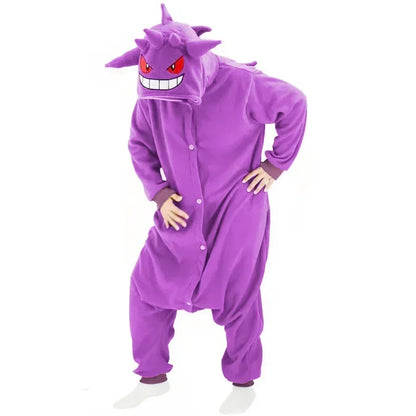 Pokemon Pikachu Gengar Kigurumi Onesie Snorlax Eevee Squirtle Pijama Cosplay Costume Halloween Adult Anime Umbreon Pajamas Gift
