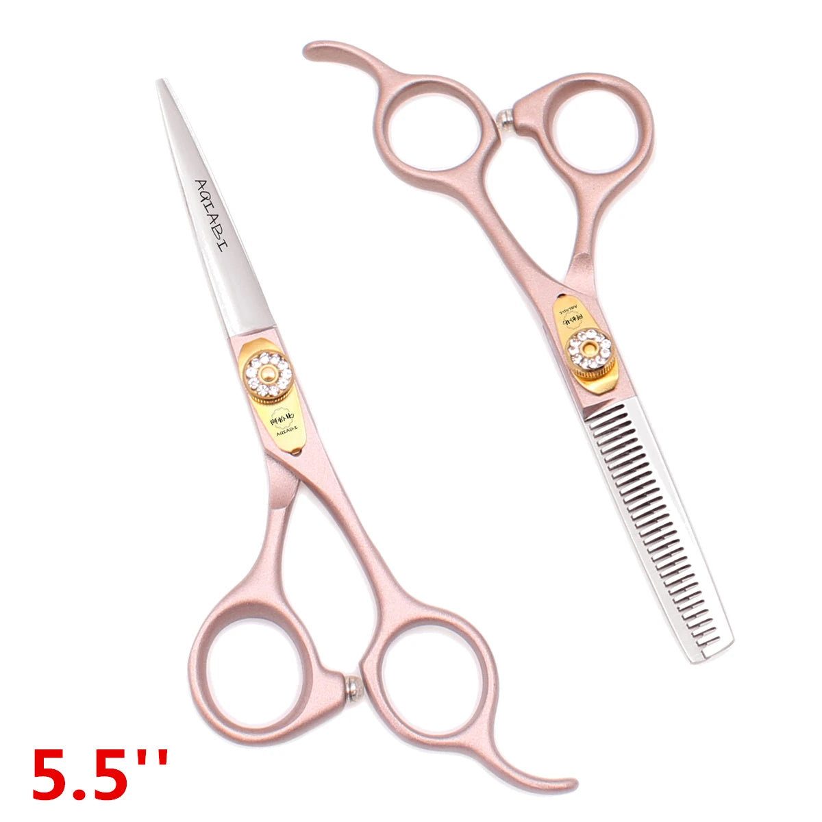 Professional Hair Scissors Japan Steel 440C Sharp Blades Ergonomic Handle Salon Barber Home Haircut Stylist Thinning Texturizing