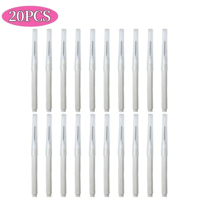 5/10/50PCS Mini Eyebrow Brush Brow Perm Brush Disposable Brow Lifting Brushes Bendable Micro Eyelash Brush Applicators Tools
