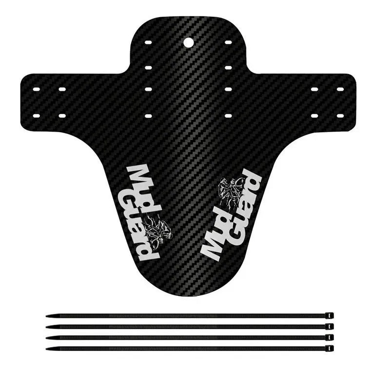 Carbon Pattern Bicycle Fender Portable Road Mountain Bike Mud Guard Bike Front Rear Wheel Mudguard Ultralight MTB Fender