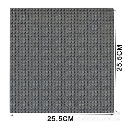 25.5*25.5cm 32x32 Baseplate Classic Building Blocks BASE PLATE BUILDING BLOCKS children bricks toy