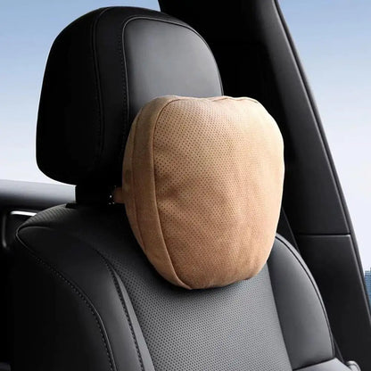 Luxury Car Headrest Pillow,Premium Neck Support Cushion for Mercedes S-Class, BMW,Breathable,Soft for Long Drive Comfort