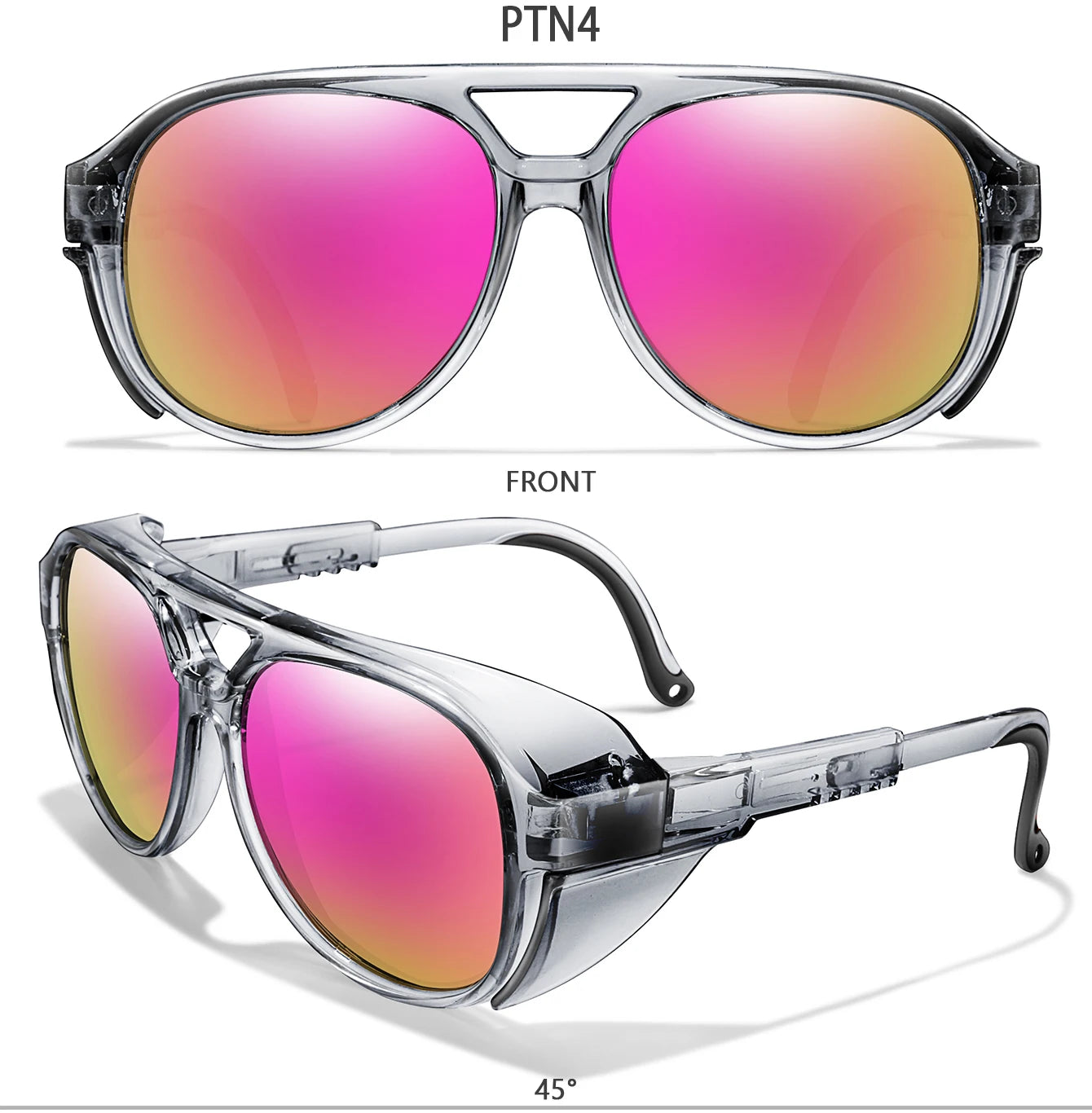 Vintage Unisex Sunglasses Road Bike Goggles Windproof Sport Glasses UV400 for Men Women Cycling Baseball Softball Punk Eyewear