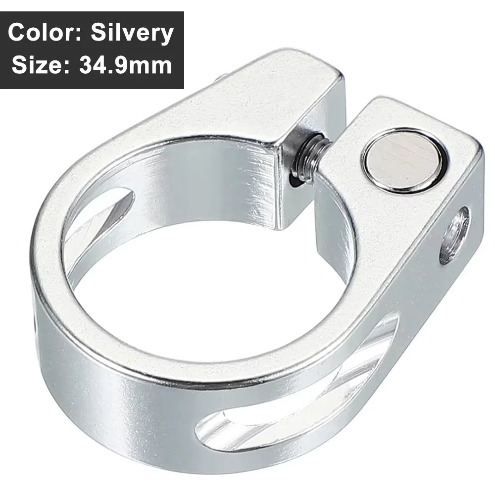 Cycles Bike Tube Clip Saddle Fixed Bicycle Accessories Aluminum Alloy 28.6/31.8/34.9mm Bike Parts Seatposts Clamp