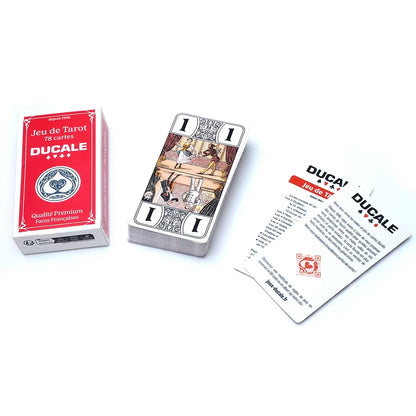 Français Jeu de Tarot 78 Cards Ducale French Tarot Game Tarot Deck Cards Entertainment Game For Family Party Board Game Toy