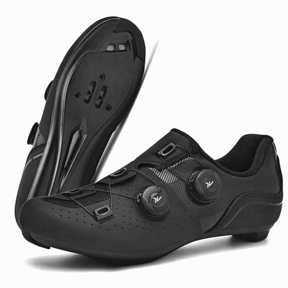 2026 MTB Cycling Sneaker Men A5 Leather Self-Locking Cleat Spd Road Bike Shoes Women Flat Trail Train Mountain Bicycle Shoes