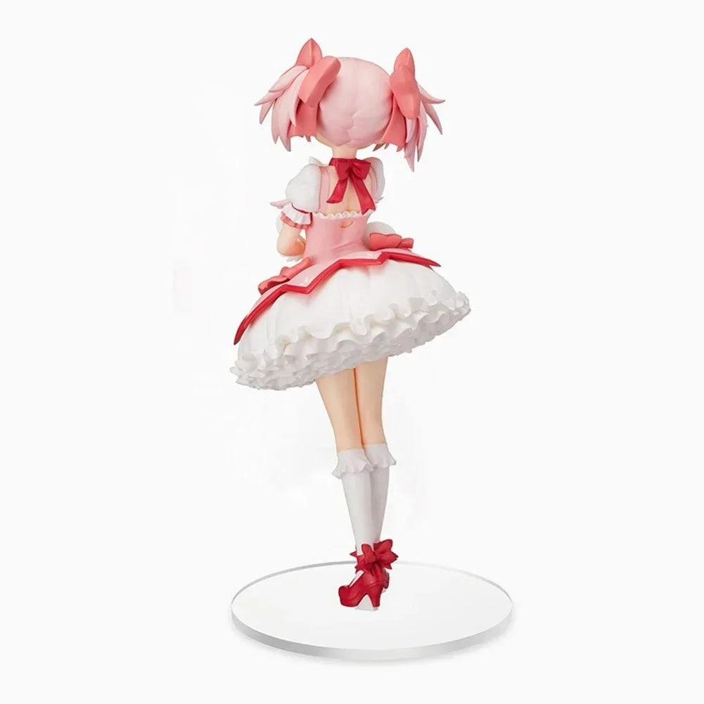 22cm PMMM Magical girl Anime Figure Kaname Madoka Action Figure Kawaii Akemi Homura Figurine cute Loli Collection Model Toy Gift