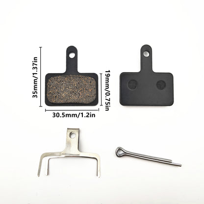 2/4/10Pairs Semi-Metallic Bicycle / E-Bike / E-Scooter Disc Brake Pads For XOD XD-E300 / E500, XD-H800 / H880
