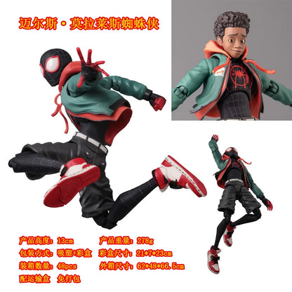NEW Legends Sentinel SV SHF Spider Man Action Figure Spider-Verse Miles Morales Peni Parker Joint Movable Anime Figures Toys