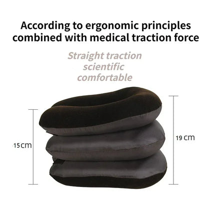 Inflatable Air Cervical Traction Neck Stretcher - 1 Tube Orthopedic Pillow Collar Pain Relief Medical Tractor