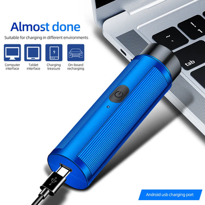 Portable Mini Electric Shaver – Rechargeable, Unisex (Men & Women) & Car-Compatible Grooming Tool