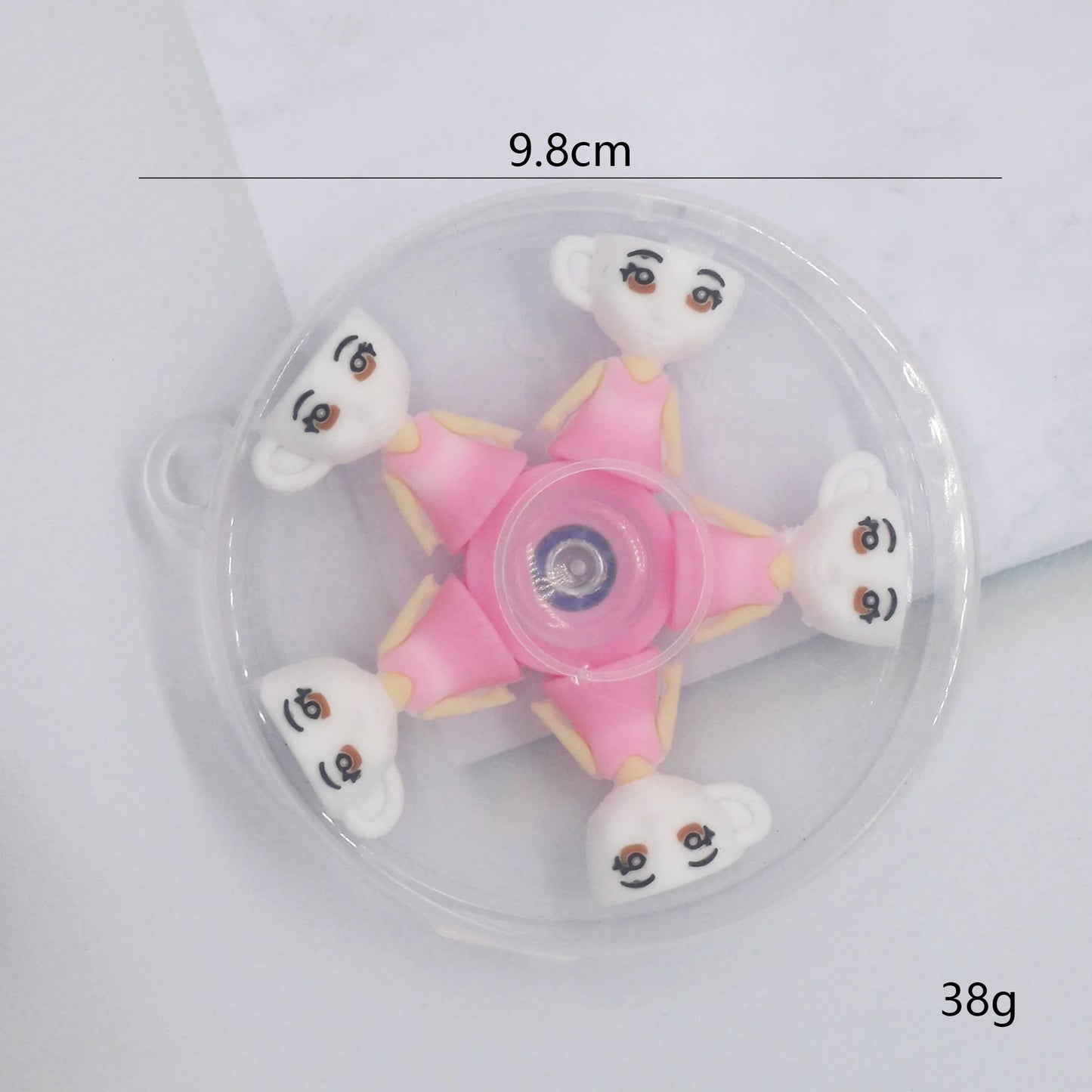 Italian Brainrot Tung Deformed Fidget Spinner Chain Toy Antistress Hand Spinner Vent Toy Adult Stress Relief Fidget Sensory Gyro