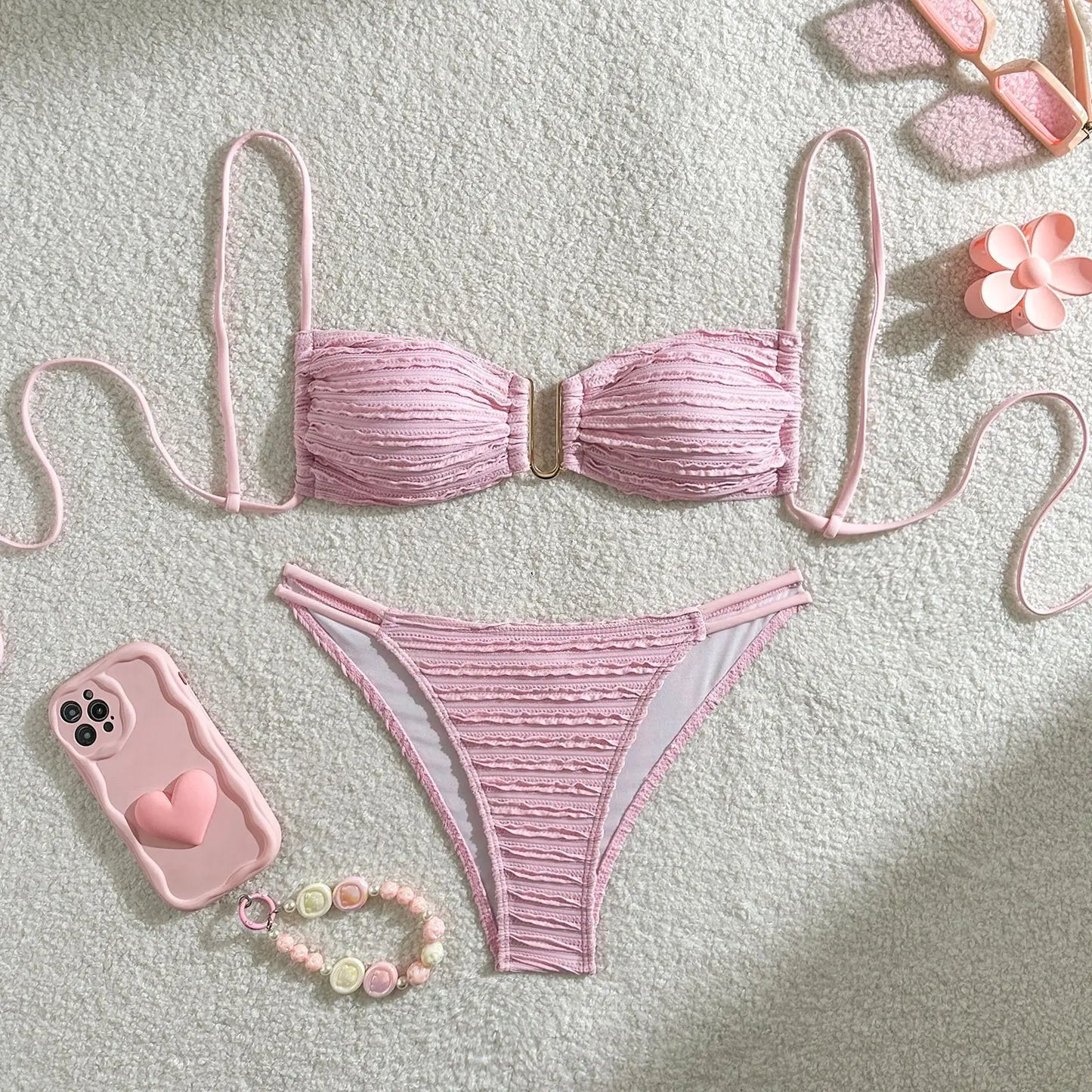Summer Sexy Bikinis 2026 Women's Swimwear Female Swimsuit For Swim Wear Bathing Suits Brazilian Bikini Set Beachwear Pool Bather