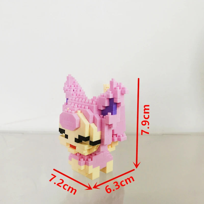 75 Style Pokemon Building Blocks Assembly Anime Picachu Charizard Doll Blastoise Bulbasaur Gengar Bricks Toy for Kid Gift