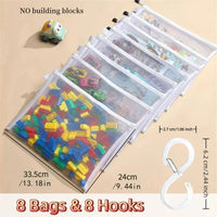 L-8pcs 8 Hooks