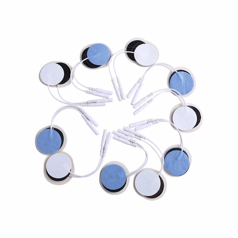 32mm Non-woven Fabric Electrode Pads Replacement For Tens EMS Nerve Muscle Stimulator Body Massager Patches