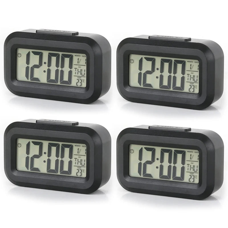 Electronic Alarm Clock Elderly Student Luminous Clock Silent Large Characters Creative Children Smart Home Bedside Alarm Clock