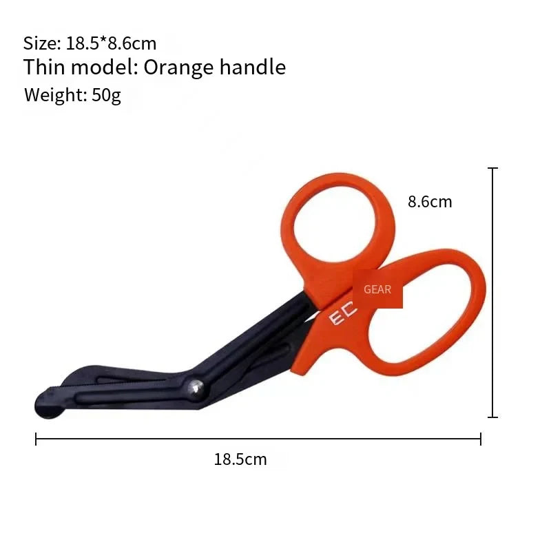 Medical Scissors Paramedic Rescue Gauze Tactical First Aid Shear Trauma Shears Survival Emergency Cutting Tool Stainless Steel