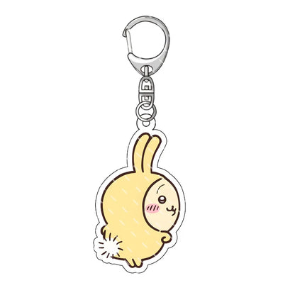 Chiikawa Pendant Anime Comic Acrylic Peripheral Keychain Hachiware Usagi Cute Pendant Bag Hanging Decoration Decoration