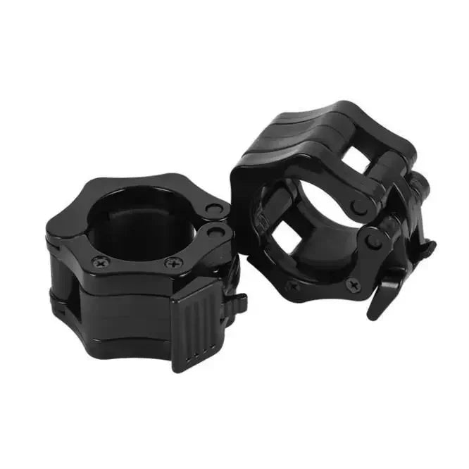 2Pcs 25/50mm Quick Release Barbell Clamps Spin Lock Barbell Collars Weight Bar Clips for Weightlifting and Strength Training