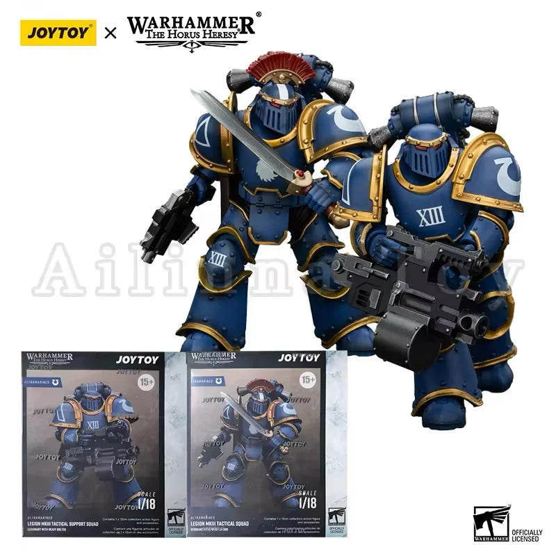 JOYTOY 1/18 Action Figure The Horus Heresy 40K New Ultra Squads & Mechas Lieutenant Titus Anime Military Model