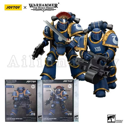 JOYTOY 1/18 Action Figure The Horus Heresy 40K New Ultra Squads & Mechas Lieutenant Titus Anime Military Model