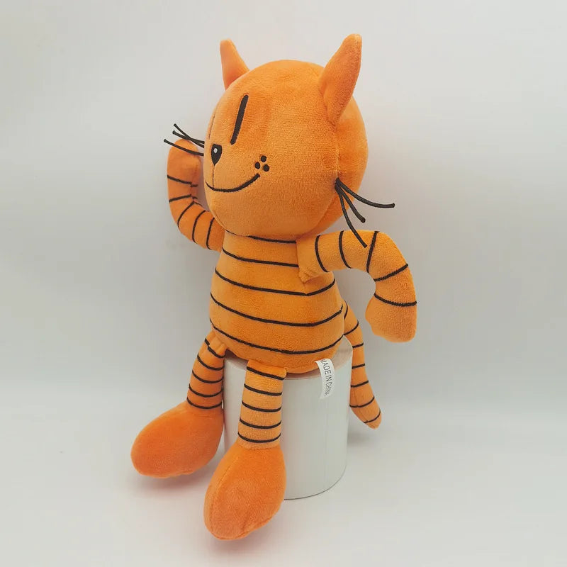 New Dog Man Plush Toy Anime Petey Cat Puppy Stuffed Animal Cartoon Plushies Figures Pillow Birthday Gift