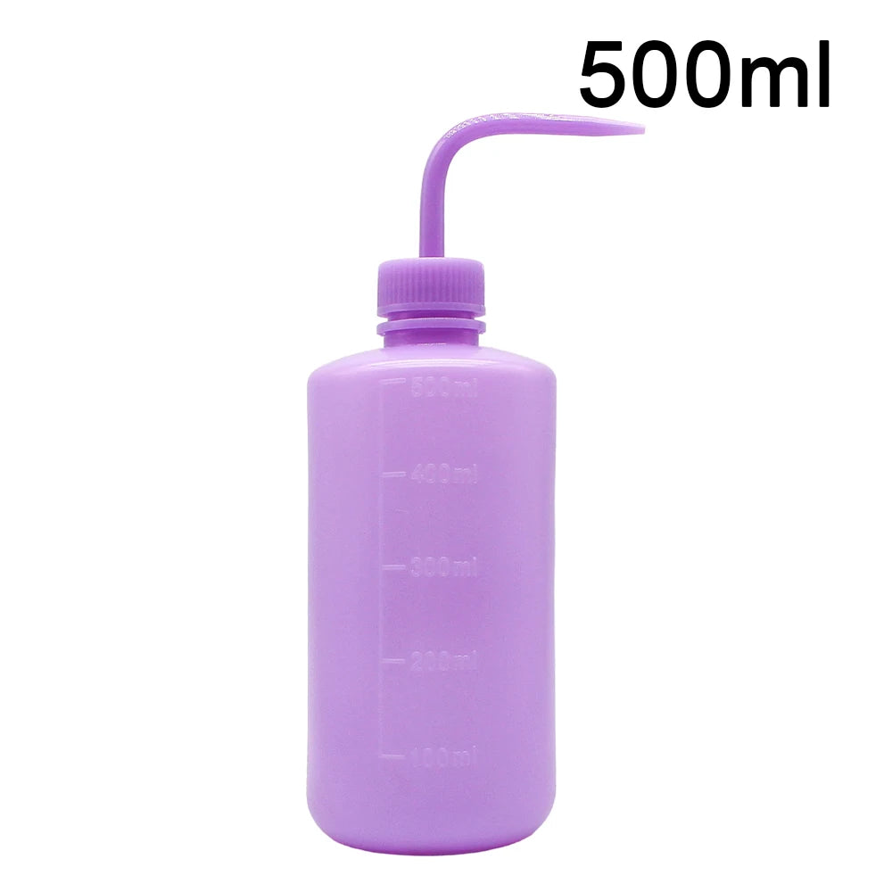 Eyelash Clean Washing Bottle Curved Spout Blow Wash Makeup Remover Bottle Eyebrow Lifting Tool Lash Extension Supplies