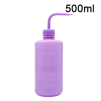 Eyelash Clean Washing Bottle Curved Spout Blow Wash Makeup Remover Bottle Eyebrow Lifting Tool Lash Extension Supplies