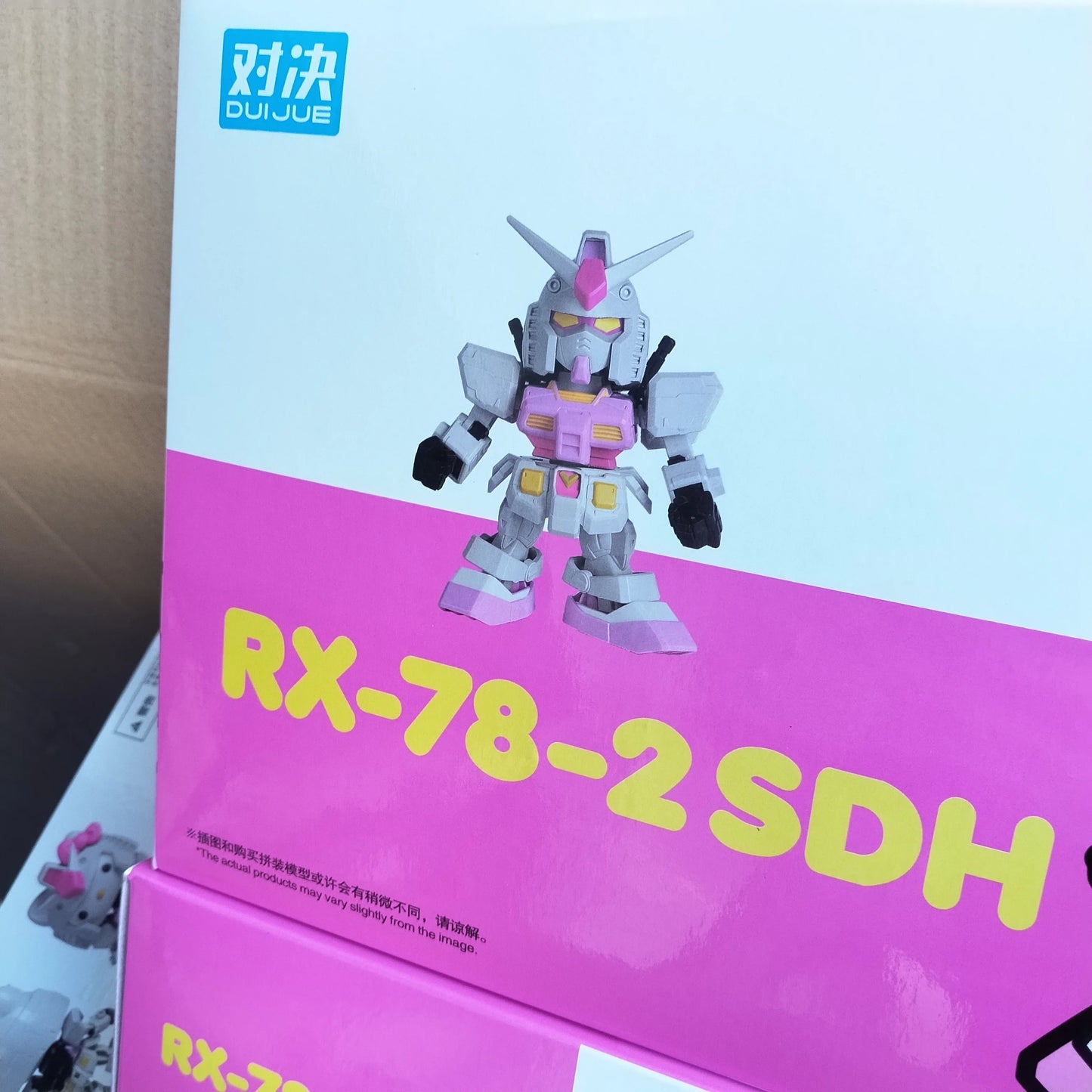 In Stock Hello Kitty 1/144 Scale Cute Cat Collection Assembly Model Kit Action Figure Collectible Toy For Decoration