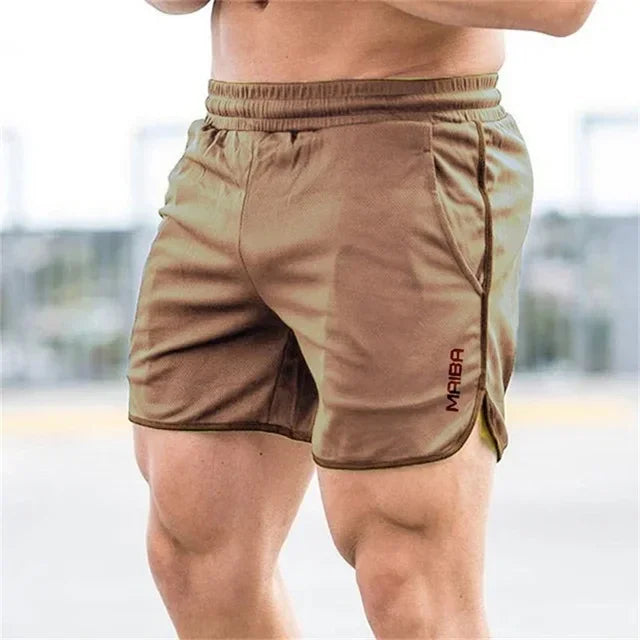 Summer Sports Shorts Men Fitness Sweatpants Bodybuilding Short Pants Mens Gym Quick Dry Brand Jogging Mesh Basketball Men Shorts