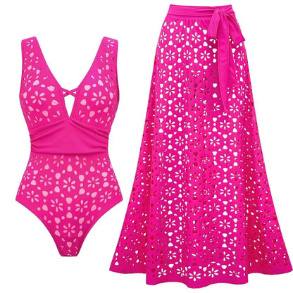 2026 New Sexy Ruffle Bikini Set Printed Brazilian Biquini Women Swimwear Skirt Bathing Suit Girls Summer Beachwear Dress