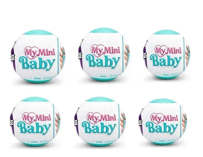 Genuine Zuru My Mini Baby Toy 5 Surpris Ball Ver1 Action Figures My Mini Baby Ver.2 Miniverse Anime Fiugres Decor Birthday Gift