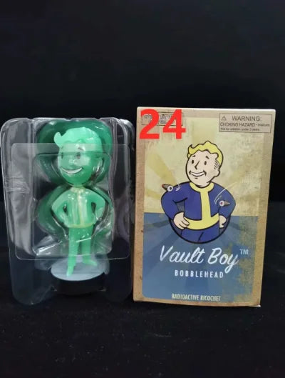 Bobblehead Cute Vault Boy Full Set Anime Action Figure Toys Statue Collection Model Doll  Desktop Ornament Display Toys Gifts