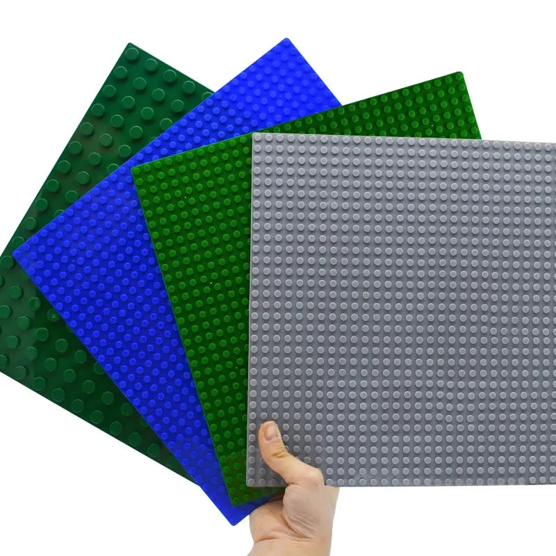 Classic Baseplate 32x32 16x32 16x16 Dots Building Blocks Bricks Base Plates DIY Plastic Board Building Blocks Construction Toys