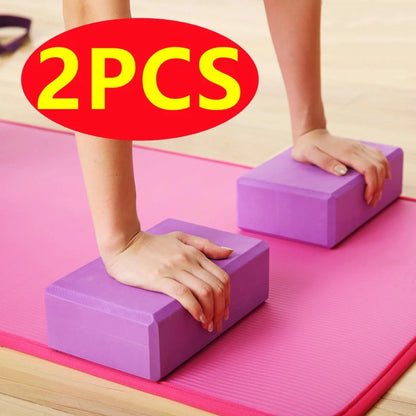 1/2pcs Non-Slip Wear-Resistant High-Density Yoga Suitable for Yoga, Pilates & for Gym Equipment - Non-Slip Texture, Leg
