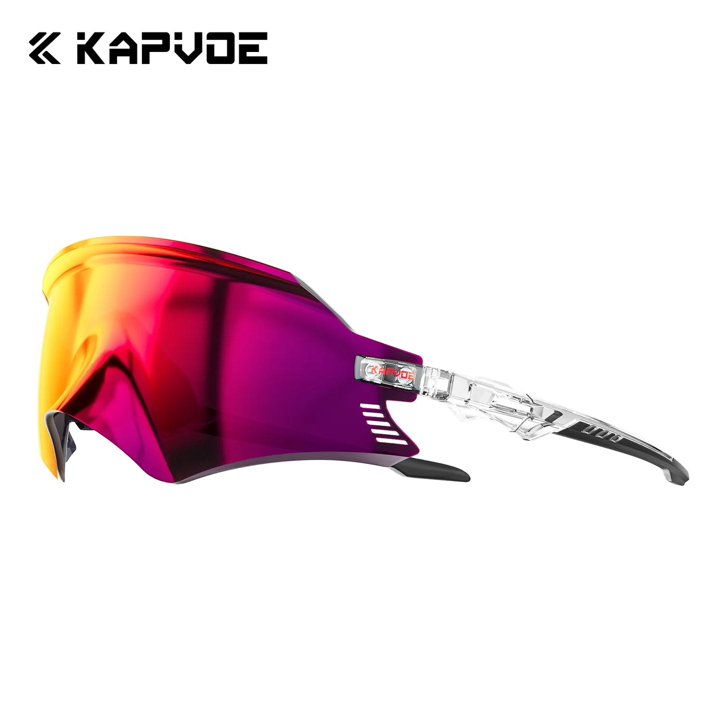 KAPVOE Photochromic Cycling Sunglasses Men Road Driving Bike Glasses Outdoor Sports Hiking Women Bicycle Cycling UV400 Goggles