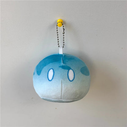 10cm Genshin Slime Plush Pendant Toys Genshin Impact Stuffed Pillow Cute Anime Game Original God Cosplay Fans for Kid Gift
