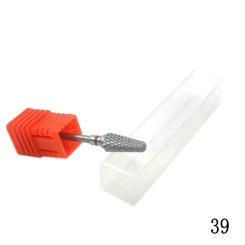 33 Style Choice Tungsten Carbide Nail Drill Bits Machine Nail Cutter Nail File Manicure Carbide Nail Drill Bit Dental Burs