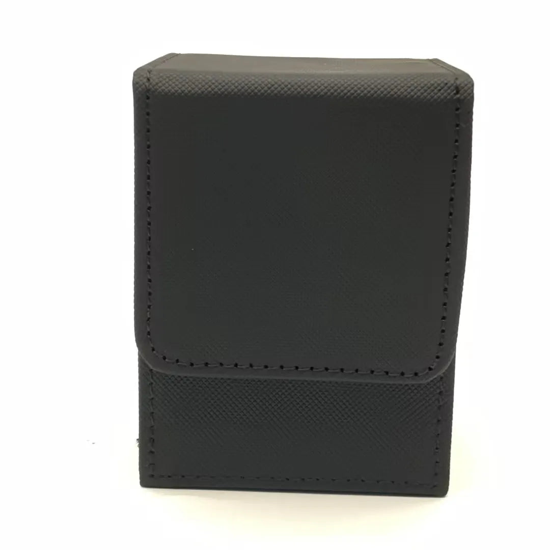 Card Fit For 100+Single Sleeved Cards  , Leather Trading Commander Deck Box Compatible With  Card Deck,Game Card Box