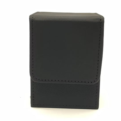 Card Fit For 100+Single Sleeved Cards  , Leather Trading Commander Deck Box Compatible With  Card Deck,Game Card Box