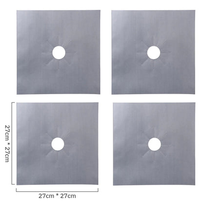 8/4/1pcs Stove Protector Cover Liner Gas Stove Protector Stove Stovetop Burner Protector Kitchen Accessories Mat Cooker 27cm