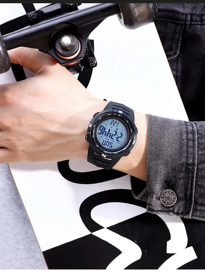 SANDA 6014 Military Sport Watch for Men Clock Digital Wristwatches Shockproof Countdown Waterproof Bracelet Relojes Para Hombre