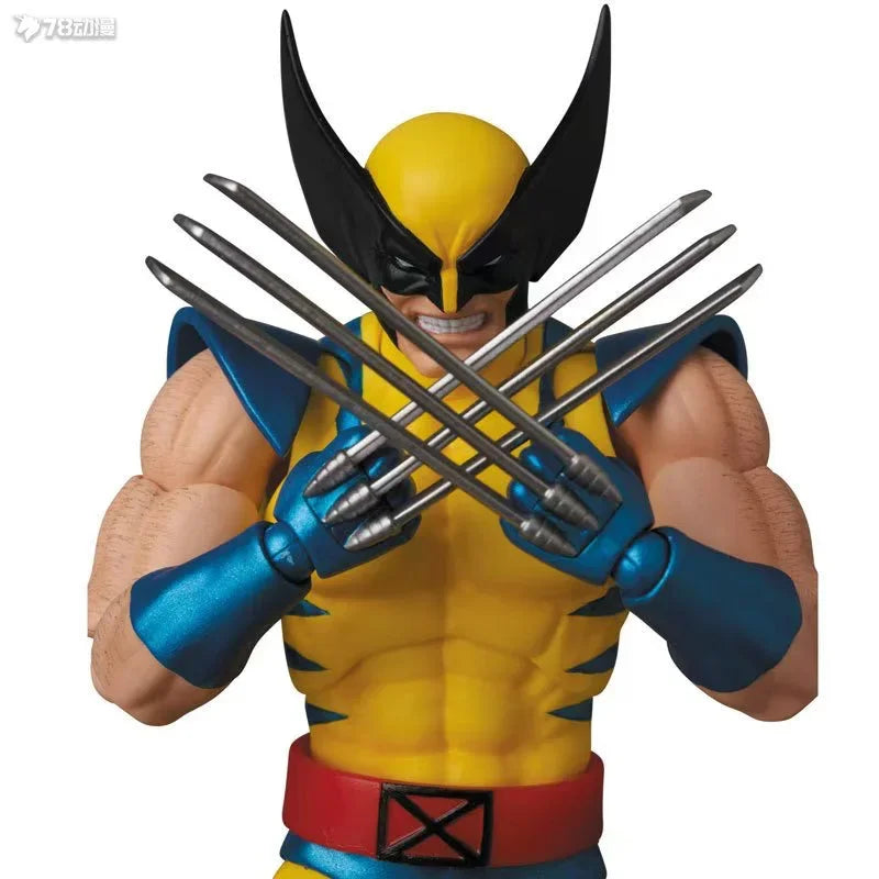 New Ct Toys Wolverine Action Figure MAFEX No.096 Anime Figures X-Men Figurine Deadpool Wolverine PVC Statue Ornament Model Toys